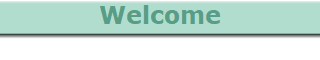 Welcome